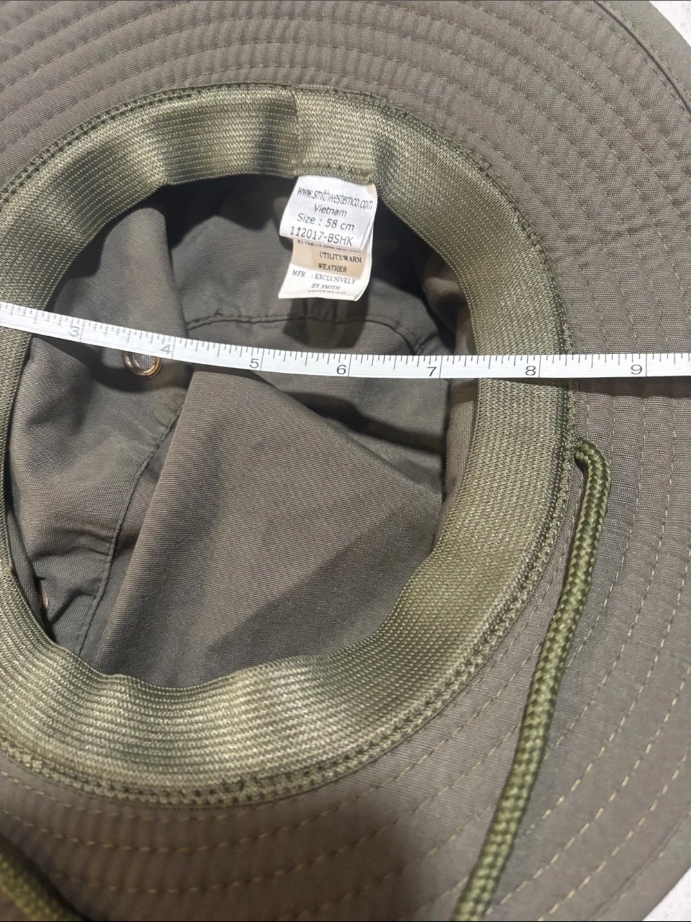 Official Rocky Mountain National Park Kids Olive Green Embroidered Bucket Hat